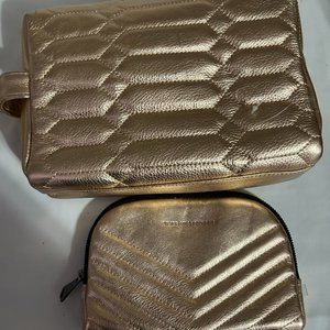 Aimee Kestenberg, Leather Make - Up bags, 2 pc set, New
